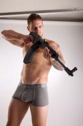 Piero Fighting Wiht Assault Rifle